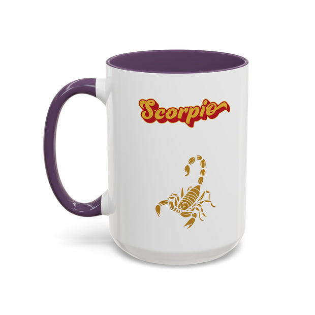'Scorpio' Accent Coffee Mug