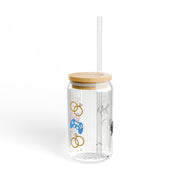 'Player 2 Joined The Party' 'Est. 2025' Sipper. Glass