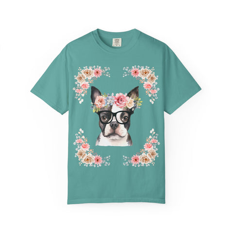 Geeky Goddess French Bulldog Unisex T-Shirt