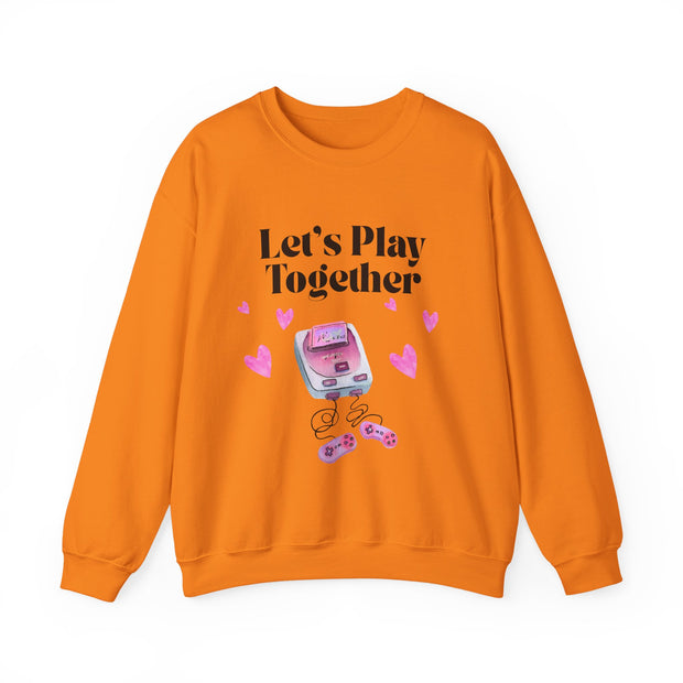 'Let's Play Together' Unisex Crewneck Sweatshirt