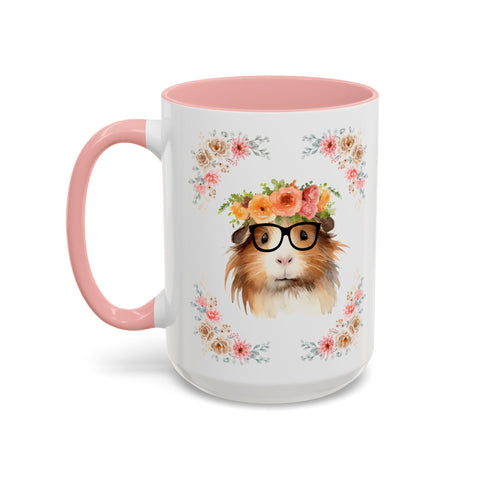 Geeky Goddess Guinea Pig Accent Coffee Mug