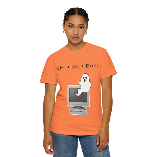 'Ctrl + Alt + Boo!' Unisex T-shirt