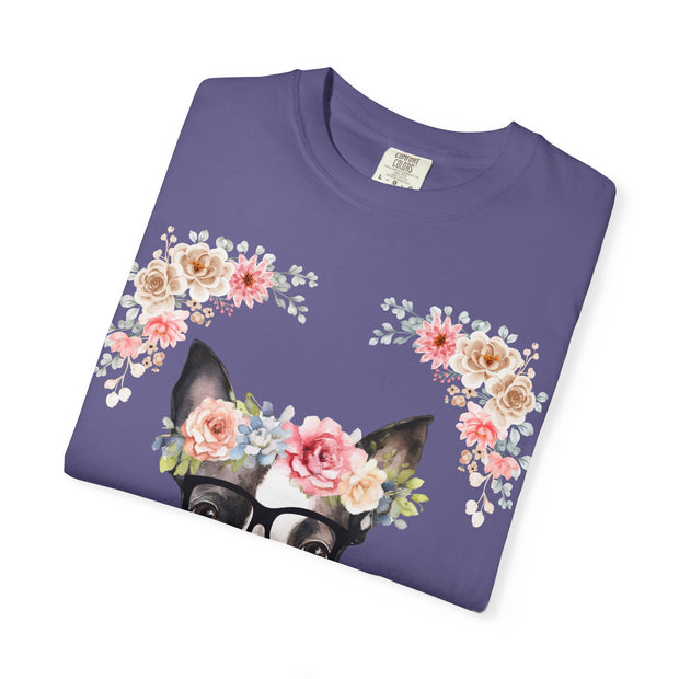Geeky Goddess French Bulldog Unisex T-Shirt