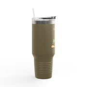 'Leveling Up My Tan' Insulated Travel Mug, 40oz