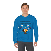'Achievement Unlocked: Survived A Haunted House' Unisex Crewneck Sweatshirt