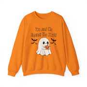 'You and Me Against The World' Unisex Crewneck Sweatshirt