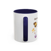'Side Quest Queen' Accent Coffee Mug