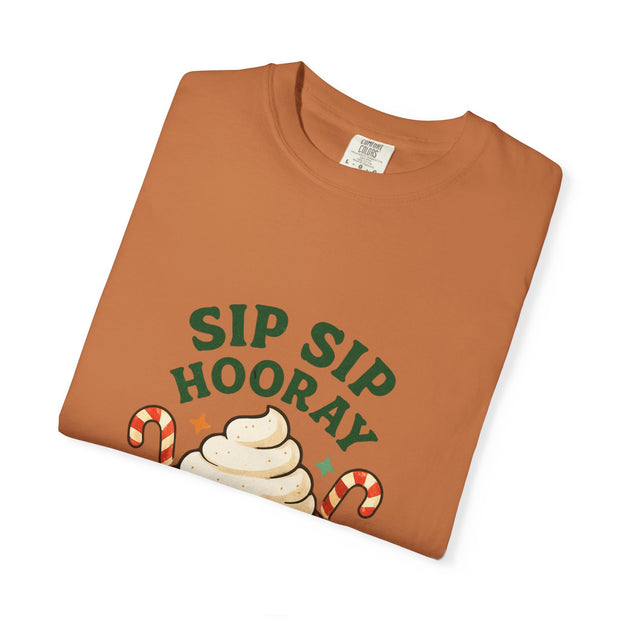 'Sip Sip Hooray' Holiday Unisex T-shirt
