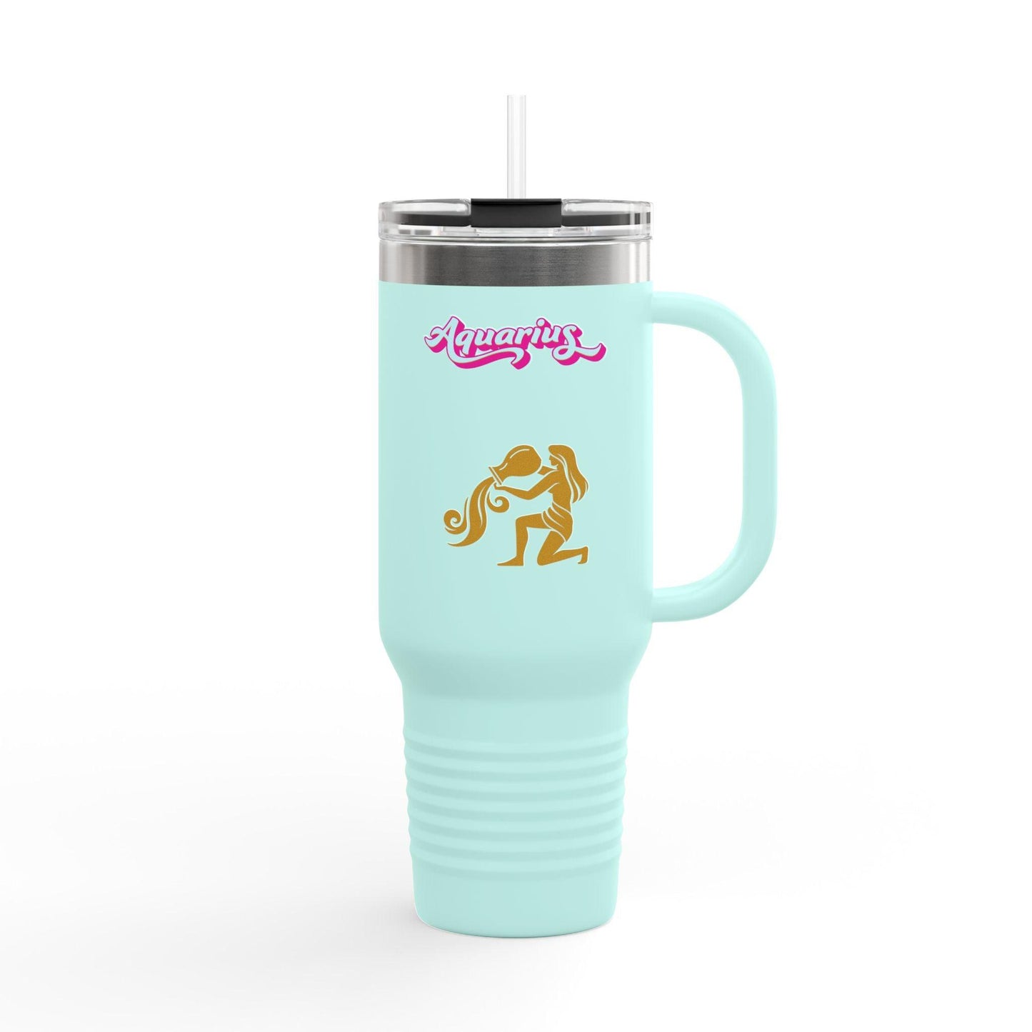 'Aquarius' Insulated Travel Mug, 40oz