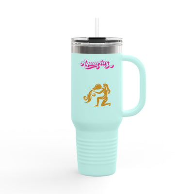 'Aquarius' Insulated Travel Mug, 40oz