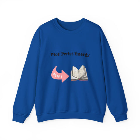 'Plot Twist Energy' Unisex Crewneck Sweatshirt