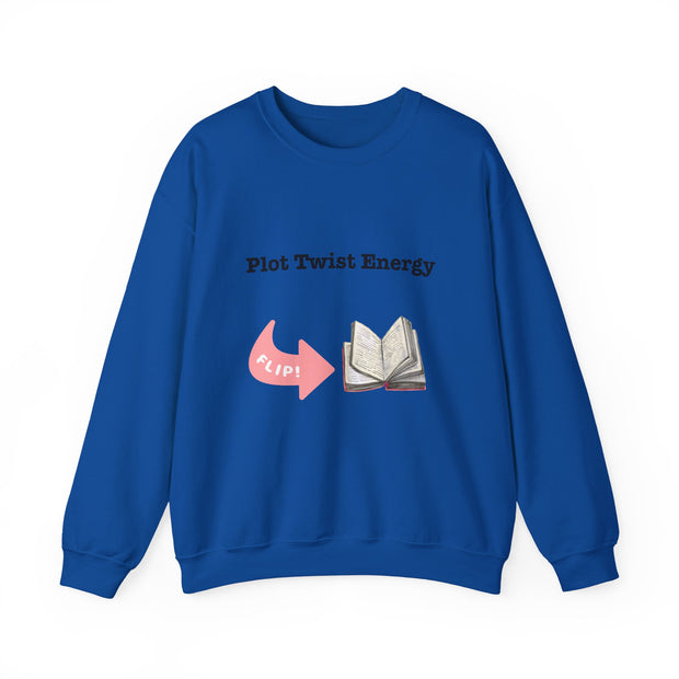 'Plot Twist Energy' Unisex Crewneck Sweatshirt