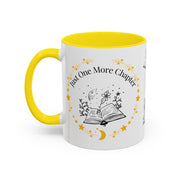 'Just One More Chapter' Accent Coffee Mug