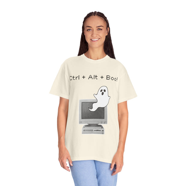'Ctrl + Alt + Boo!' Unisex T-shirt