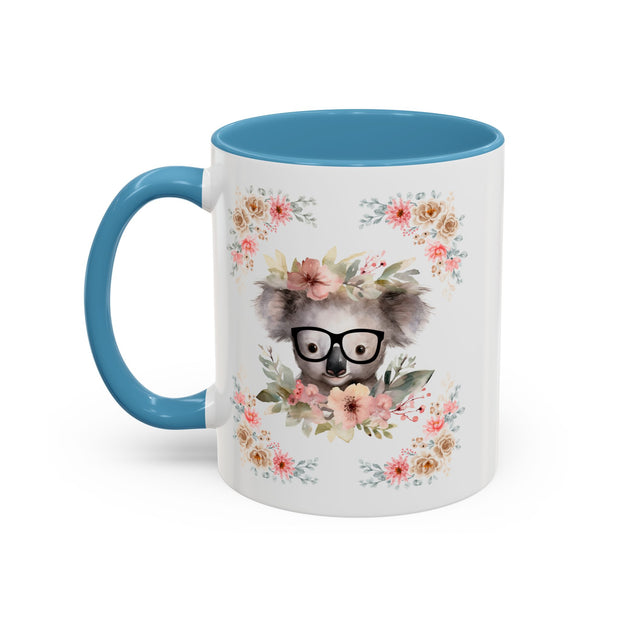 Geeky Goddess Koala Accent Coffee Mug