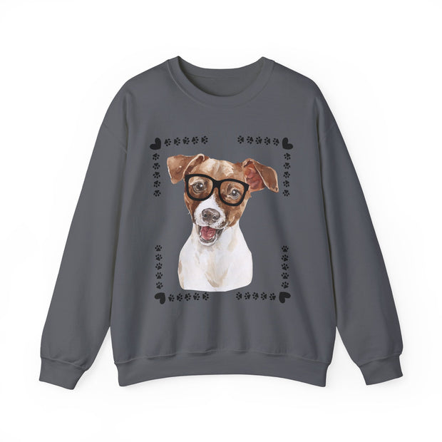 Geeky Good Jack Russell Unisex Crewneck Sweatshirt