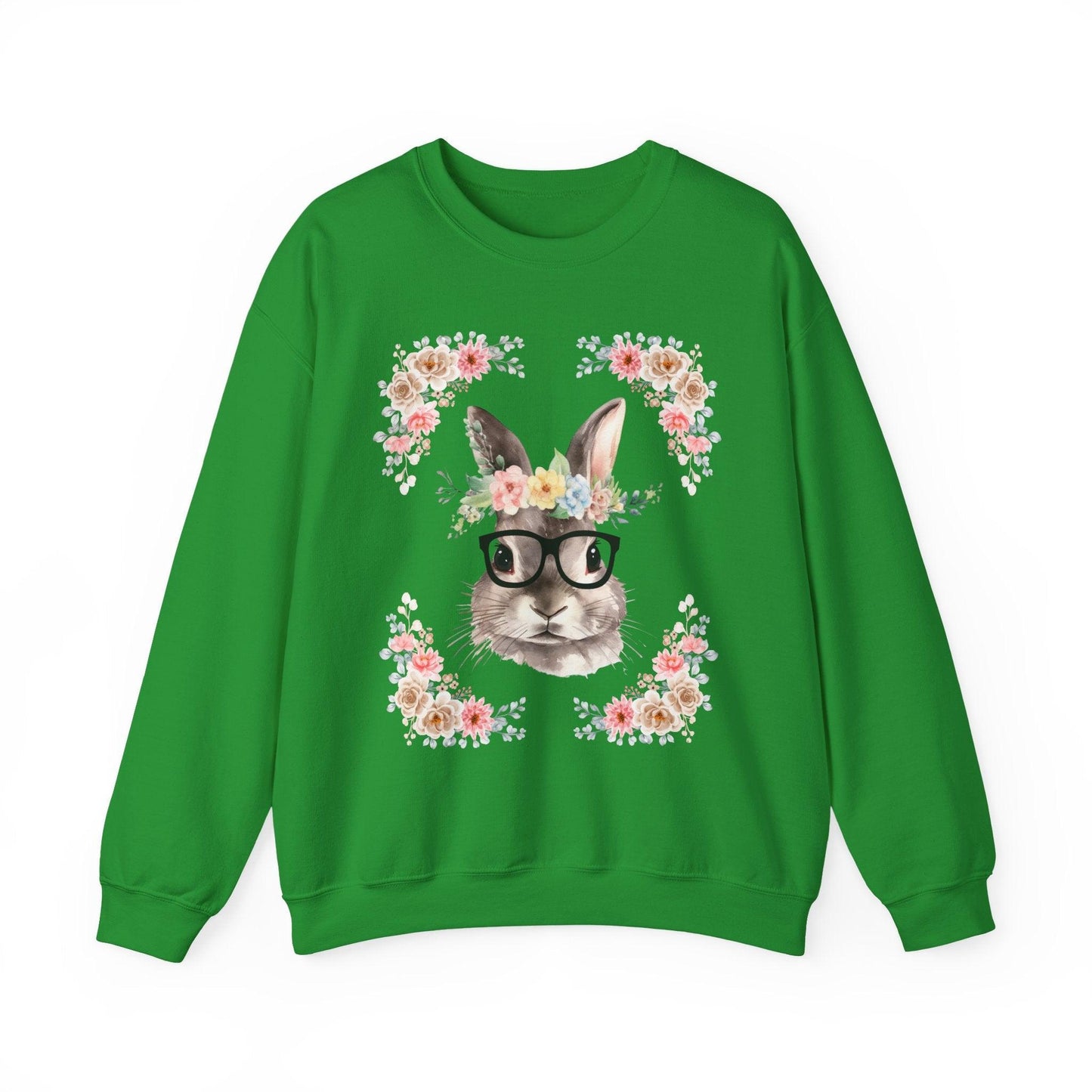 Geeky Goddess Bunny Unisex Crewneck Sweatshirt