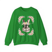 Geeky Goddess Bunny Unisex Crewneck Sweatshirt
