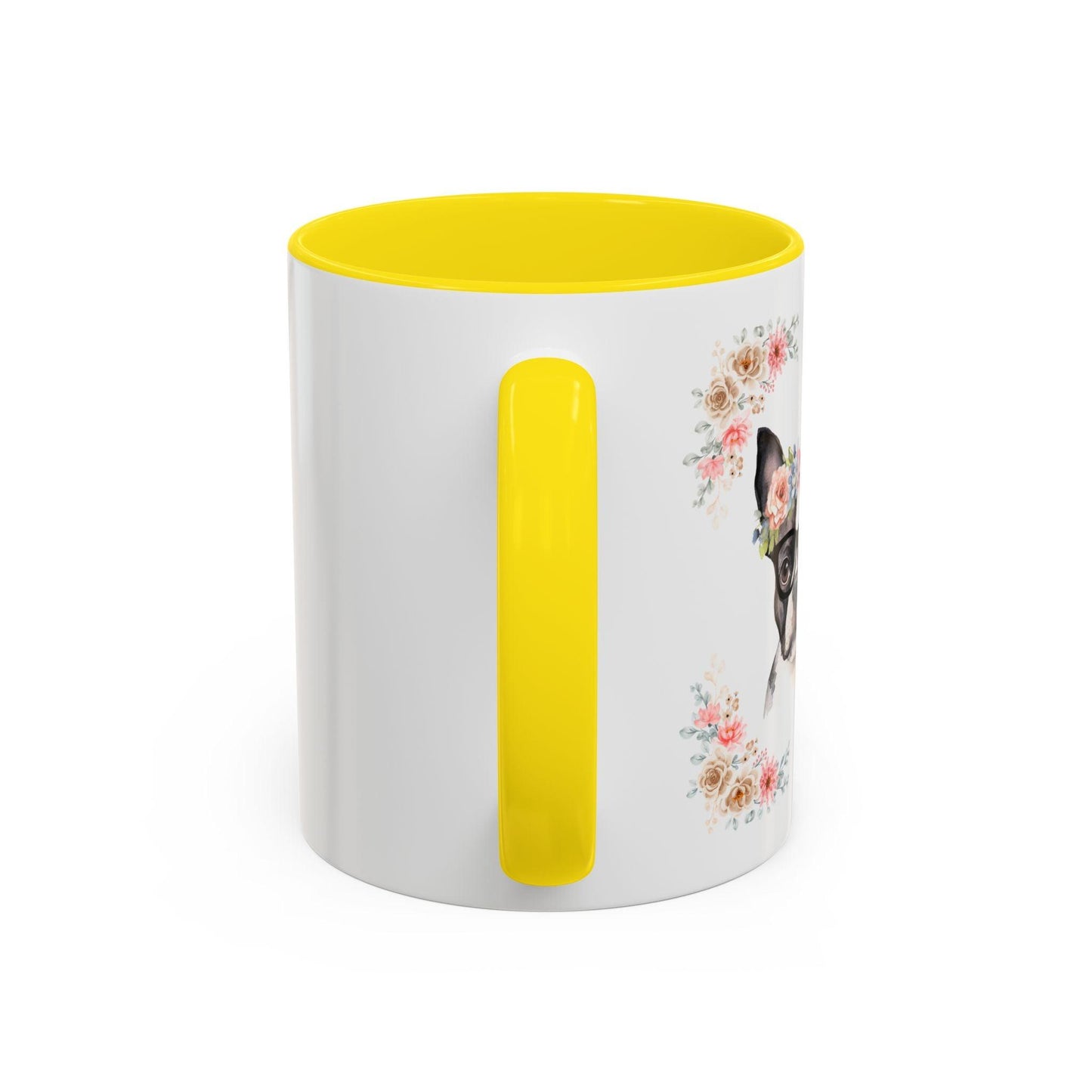 Geeky Goddess French Bulldog Accent Coffee Mug