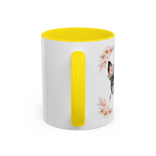 Geeky Goddess French Bulldog Accent Coffee Mug