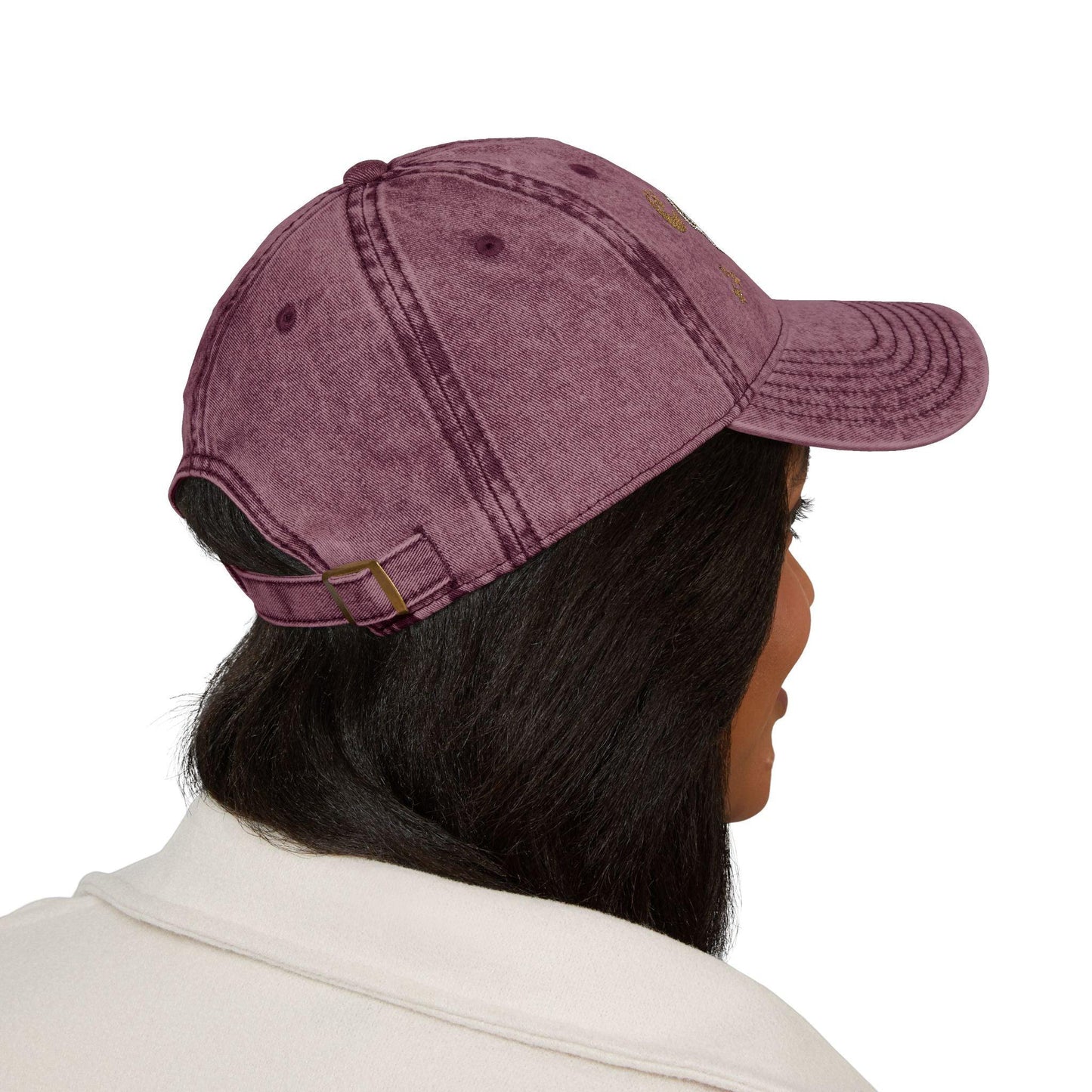 'Virgo' Vintage Embroidered Cap