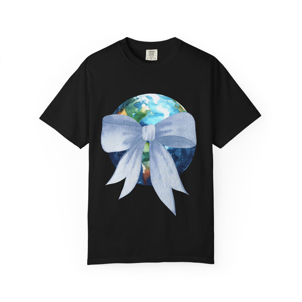Earth Wrapped In A Bow Unisex T-Shirt