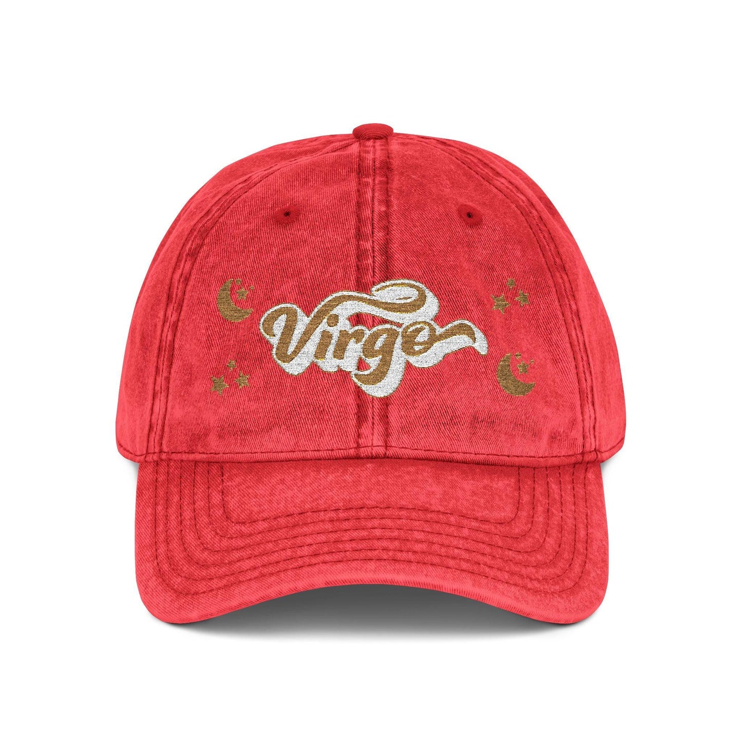 'Virgo' Vintage Embroidered Cap