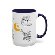 'Just One More Chapter' Accent Coffee Mug