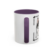 Geeky Good Siberian Husky Accent Coffee Mug