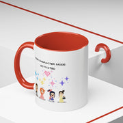 'Main Character Mode: Activated' Accent Coffee Mug