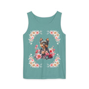 Geeky Goddess Yorkie Unisex Tank Top