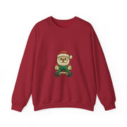 Cozy Santa Sweatshirt, Unisex Christmas Crewneck, Holiday Apparel, Festive Gift, Winter Wardrobe Staple