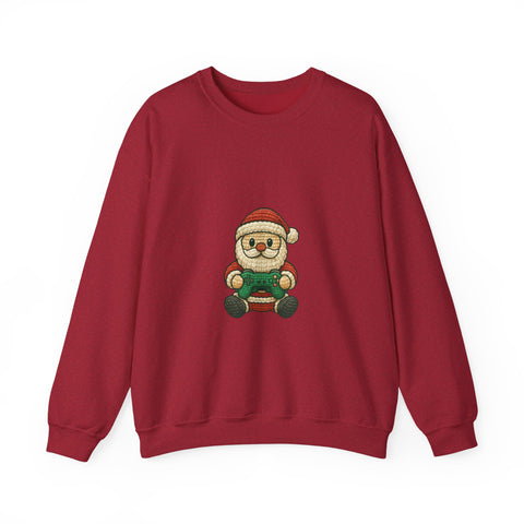 Cozy Santa Sweatshirt, Unisex Christmas Crewneck, Holiday Apparel, Festive Gift, Winter Wardrobe Staple