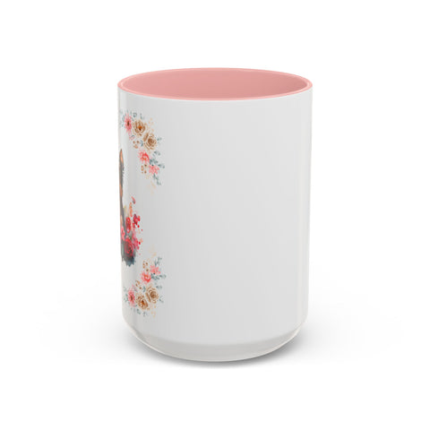 Geeky Goddess Yorkie Accent Coffee Mug