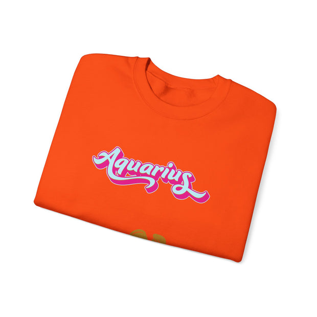 'Aquarius' Zodiac Unisex Crewneck Sweatshirt