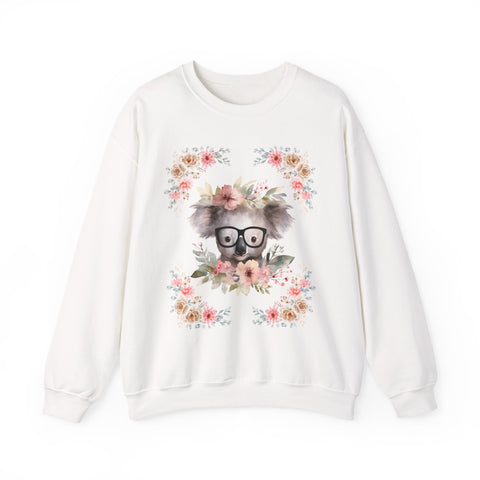 Geeky Goddess Koala Unisex Crewneck Sweatshirt