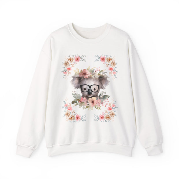 Geeky Goddess Koala Unisex Crewneck Sweatshirt