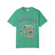 Cozy Gamer T-Shirt, Unisex Retro Gaming Tee, Video Game Lover Shirt, Perfect for Gamers, Gift for Birthdays and Holidays