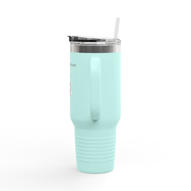 'Loading...Caffeine Boost' Insulated Travel Mug, 40oz