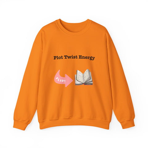 'Plot Twist Energy' Unisex Crewneck Sweatshirt