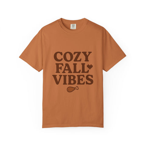 Cozy Fall Vibes T-shirt, Autumn Style Tee, Unisex Shirt for Casual Wear, Thanksgiving Apparel, Comfortable Everyday Outfits