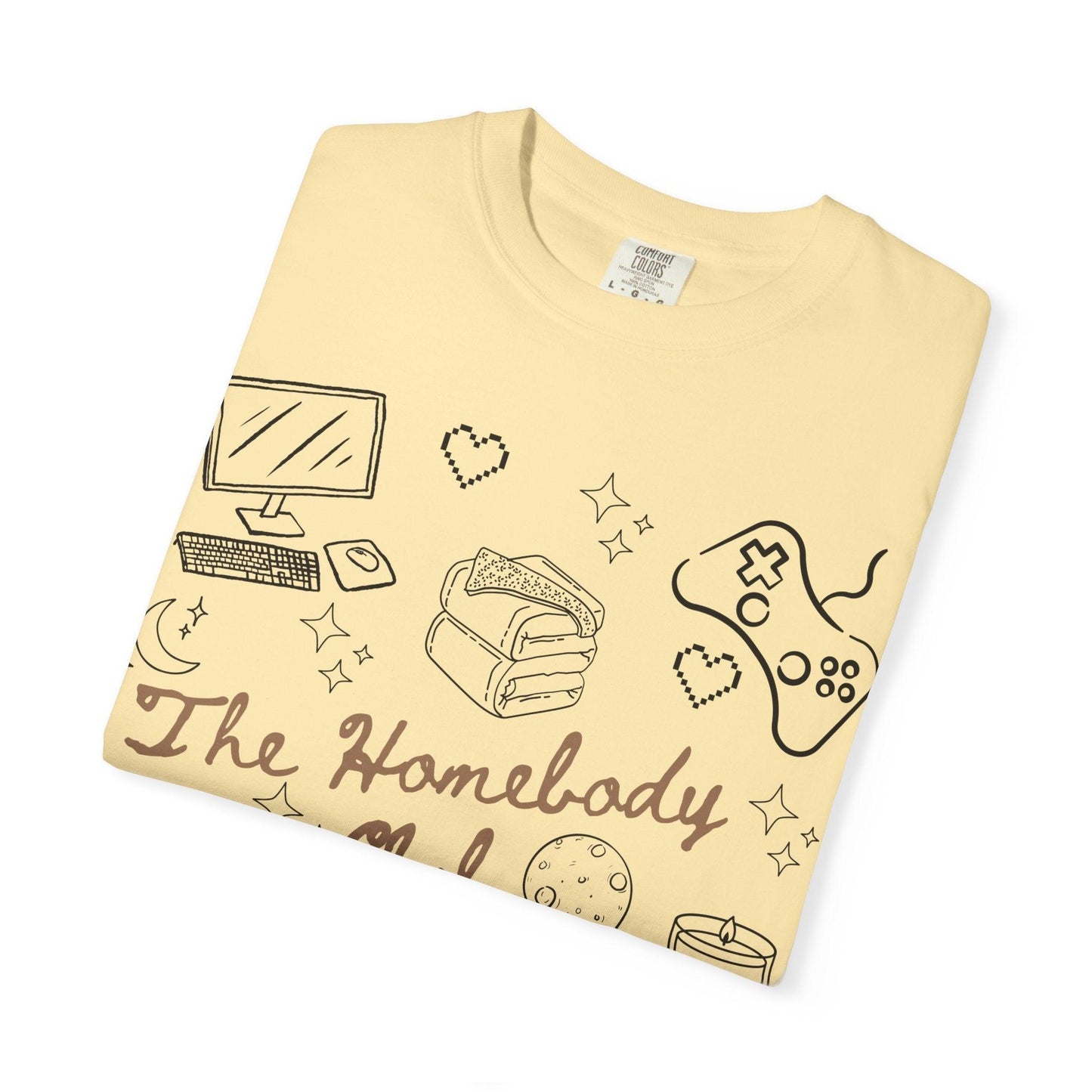 The Homebody Club T-Shirt | Cozy Vintage Style | Gift for Introverts | Home Lovers Tee | Cute Casual Wear | Relaxed Vibes Shirt
