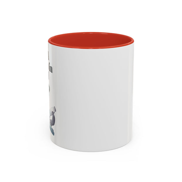'I Am A Woman In STEM' Scientist Accent Coffee Mug