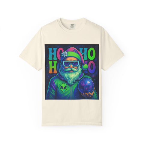 'Ho Ho Ho' Futuristic Santa Unisex  T-shirt