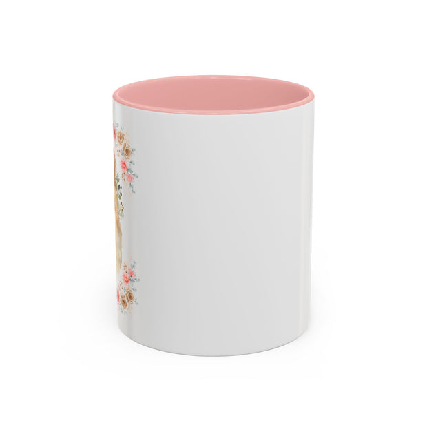 Geeky Goddess Pomeranian Accent Coffee Mug