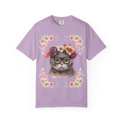 Geeky Goddess Dark Gray Cat Unisex T-Shirt