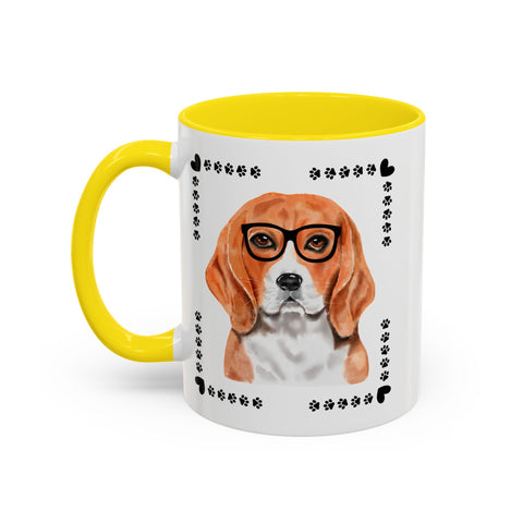 Geeky Good Beagle Accent Coffee Mug