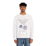 'Player 2 Has Joined The Party' 'Est. 2026' Unisex Crewneck Sweatshirt