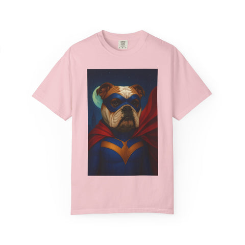 Superhero English Bulldog Unisex T-shirt