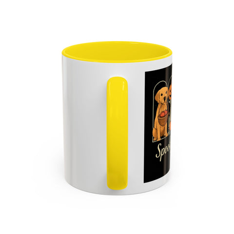Spooky Season Golden Retriever Accent Coffee Mug